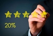 20% за отзыв